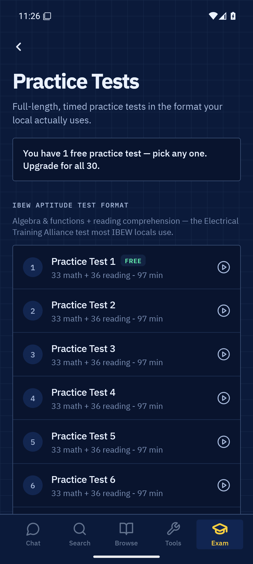 Practice like it counts